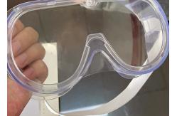 China Clear Lightweight EN166 Disposable Protective Goggles supplier