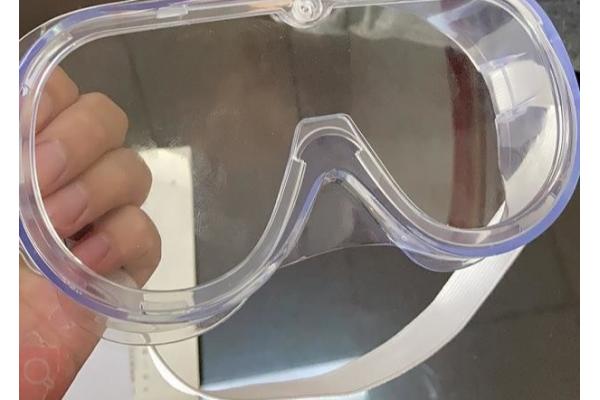 Clear Lightweight EN166 Disposable Protective Goggles