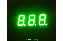 China 100mcd 7 Segment LED Display 3 Digit Numeric LED Display PCAP Touch supplier