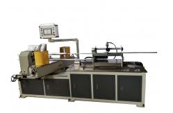 China Double Head Spiral Paper Tube Machine Single Belt With Two Servomotors supplier