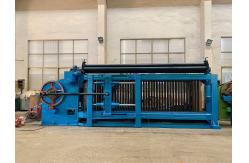 China  Sprial Coil Three Twist Stone Cage Gabion Wire Mesh Machine supplier