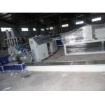 Die Face Flakes Plastic Granule Single Screw Extruder / Water Ring Pellet Machine