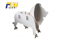 China Custom Animal Structure Strong Paper Cardboard Box Furniture With Waterproof Quality supplier