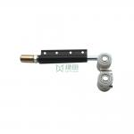 Black Bi Fold Folding Gate Hinge Door Fixing Hardware Modern Style