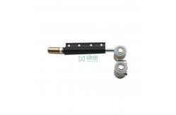 China Black Bi Fold Folding Gate Hinge Door Fixing Hardware Modern Style supplier