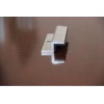 Steel Polished Solar Roof Mounting Systems , T66 Solar End Clamp