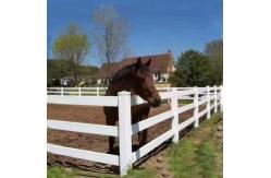 China 4 Rails Welded Wire Farm Fence Square Post SGS Certification supplier