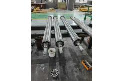 China ZHOUSHAN Bimetallic Single Injection Molding Machine Screw Barrel / Injection Moulding Screw Barrel supplier
