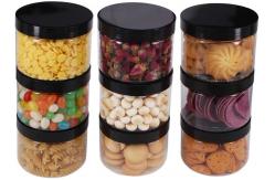 China 260ml 10*6.5cm Plastic Seasoning Bottles Plastic Storage Bottles Airtight Recyclable supplier