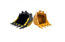 China Heavy Duty Excavator Rock Bucket Attachment For Construction Projects supplier