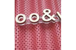 China Veneered Corrugated Aluminum Wall Panels Non Perforated Silver Grey supplier
