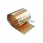 Qbe2 Beryllium Copper Strip 0.1mmx250mm Hard State Bright Surface for sale
