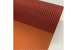 China White Black Yellow 100m/R PVC Coated Polyester Mesh Fabric Antistatic supplier