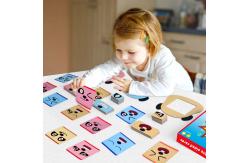 China Face Changing Matching Puzzle Educational Montessori Toy for Preschooler supplier