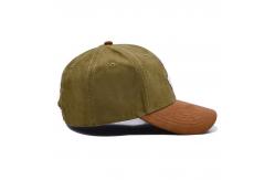 China Lower Crown 6 Panel Baseball Hat With Plastic Buckle Customized Snapback Cap supplier