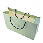 CMYK Recycled Printed Paper Shopping Bag For Toothpaste for sale