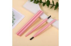 China Cosmetic Plastic Tubes Empty Eyebrow Pen Eyebrow Pen Packaging With Brush supplier