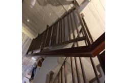 China Galvanized Steel Handrail Balustrade In Position Bridge Railings / Handrails For Top Style supplier