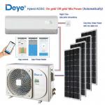 DEYE Solar Mini Split Air Conditioner 12000BTU 18000BTU 24000BTU for sale
