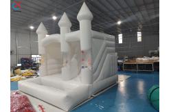 China Wedding Jumping Castle Bounce House With Pool Inflatable White Bouncy House supplier