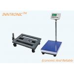 Industry blue Mild Steel Weighing Scale with indicator INCS 350x400mm 150kg 0.1kg  Electronic Weight Machine for sale