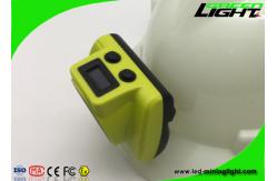 China IP68 Waterproof Mining Hard Hat Led Lights With Silicone All In Molding Button supplier