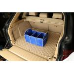 Non Woven Foldable Car Trunk Organizer Bag Storage Easy Clean Blue Color for sale