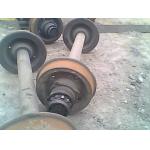 Casting Rail Wheel Axle 60 Tons Loading SFA60A EA4T Material