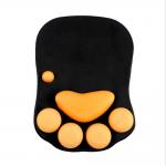 Waterproof Reusable Cat Paw Mouse Mat , Multipurpose Kitty Paw Mouse Pad for sale