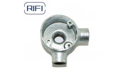 China Electrical Conduit Circular Junction Box Malleable Iron 20mm 25mm supplier