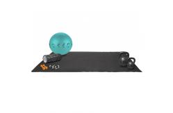 China Black 118*236cm Foam Roll Up Mat / 80kg/Cbm Gym Flooring Rolls supplier