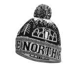 High End Custom Jacquard Beanie , Womens Beanie Hats With Pom Comfortable