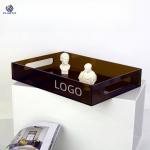 Multi Colored Clear Acrylic Storage Trays 3mm Thickness With Customizable Logo