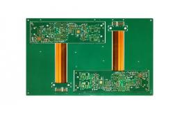 China Rigid Flex Multilayer PCB Board FR4 PI 6 Layer ENIG Gold Finger Finished supplier