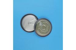 China 49mm Sealing Aluminum Easy Open End For Plastic Tin Can supplier