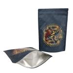 Custom Printed Heat Seal 3.5 7g 1oz Plastic Soft Touch Mylar Bag Digital Print Gummie Candy Packaging for sale