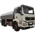 Shacman Delong Liquid Supply Tank Truck Euro 6 Emission Standard 80km/H for sale