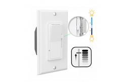 China 0-10V Digital IC Control Dimmer Rocker Switch With Slider supplier