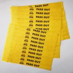 Waterproof Customize Event Tyvek Paper Wristbands Durable Snap Closure for Easy Control