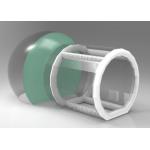 Custom Backdrop Inflatable Christmas Photo Snow Globes With Tunnel