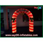 9 Feet Holiday Decotations Lovely Inflatable Christmas Arch With Led Lights