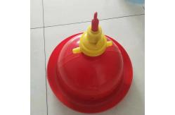 China PP Broiler Poultry Feeder Drinker For Chicken Water Bell supplier