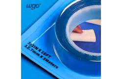 China Office Washable Clear Sticky Double Sided Mounting Tape Repositionable Removable supplier