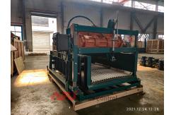 China Offshore Drilling Fluids Shale Shaker With Hook Strip Screen 5° Deck Angle supplier