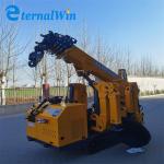 Yellow Spider Crawler Crane 1.2 Ton Electric and Diesel Power Spider Crane
