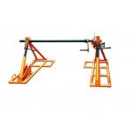 Line Stringing Cable Drum Lifting Jacks ,  7T Hydraulic Cable Jack With Motor for sale