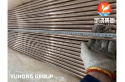 China Copper Nickel Alloy Tube ASTM B111  C70600 / CuNi10Fe1Mn, Heat Exchanger / Condenser/Cooling Application supplier