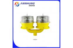 China Main Standby 80m/S Double Aviation Obstruction Light 20FPM GPS supplier