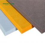 Sound Absorption 9 Or 12mm Thickness Polyester Fiber Acoustic Panel In Blue for sale
