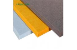 China Effective Noise Absorption With Polyester Fiber Acoustic Panel For Meeting Spaces supplier